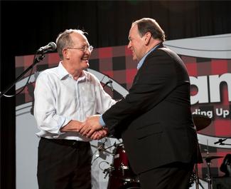 Governor Huckabee and Lamar